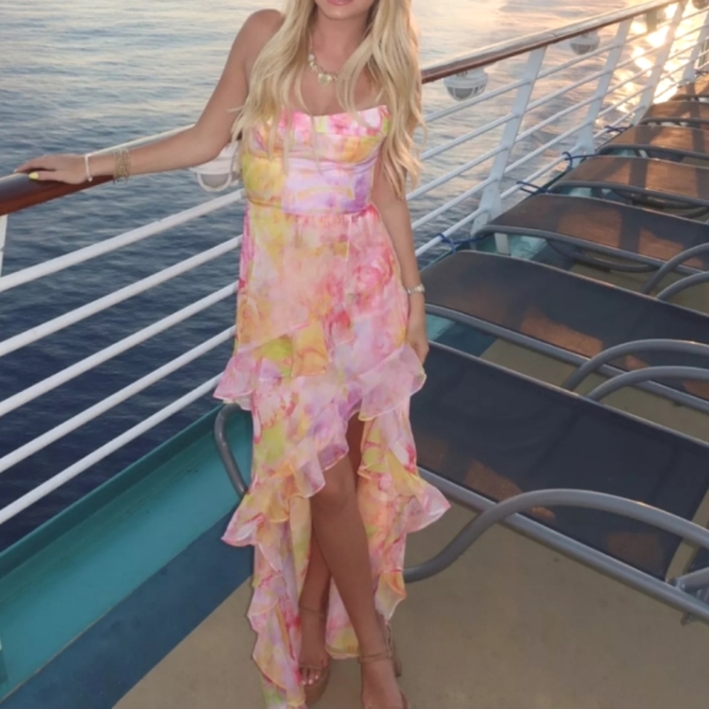 Amanda Uprichard Magnolia Maxi Dress 🌺 — Size Large | NWT - Picture 13 of 16